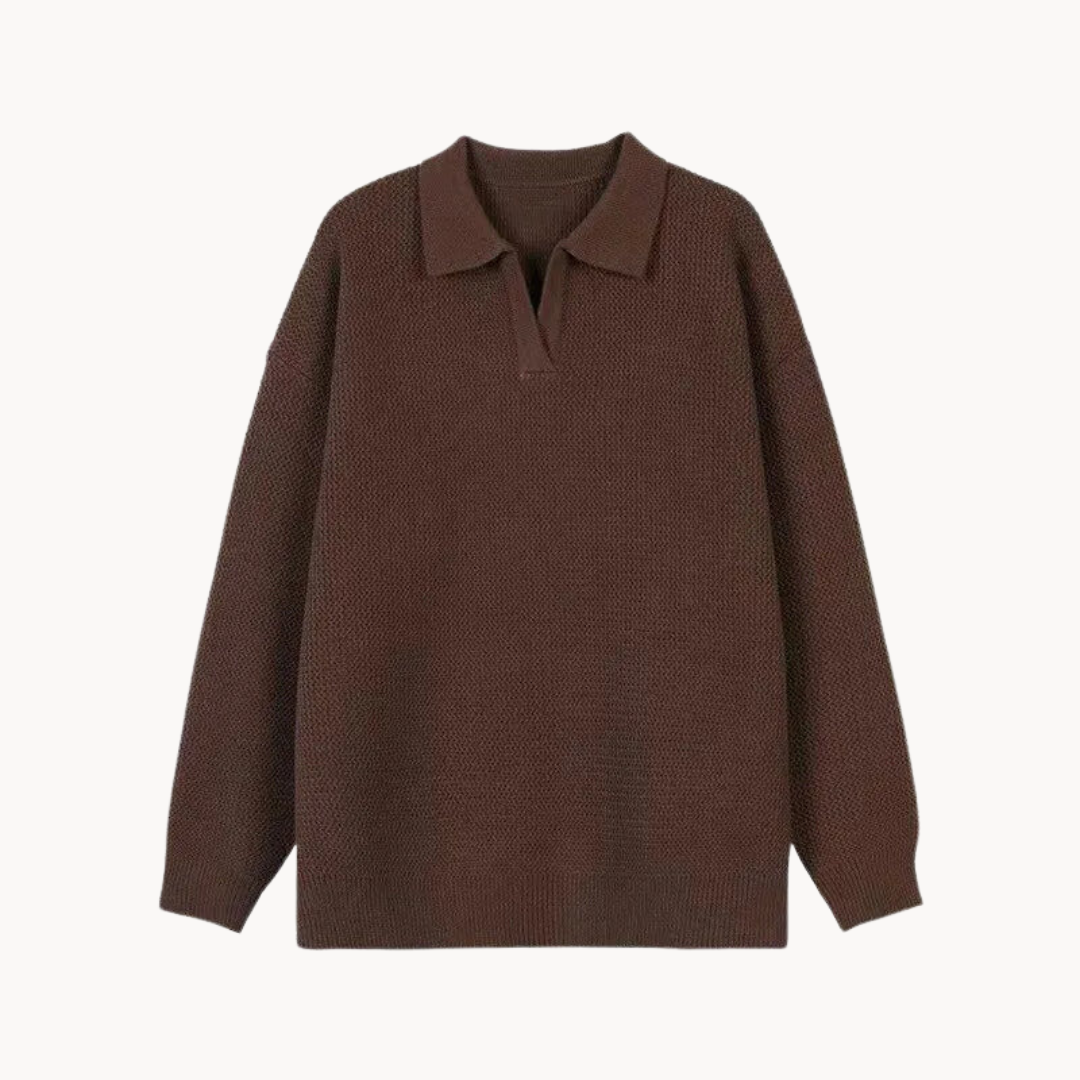 R&B | Eleganter Polopullover