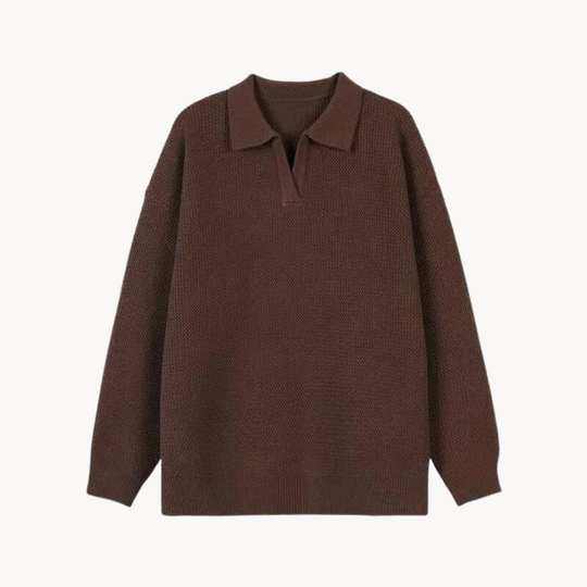R&B | Eleganter Polopullover