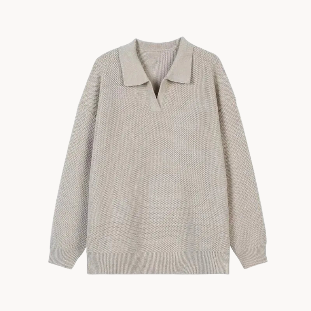 R&B | Eleganter Polopullover