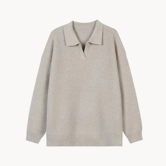 R&B | Eleganter Polopullover