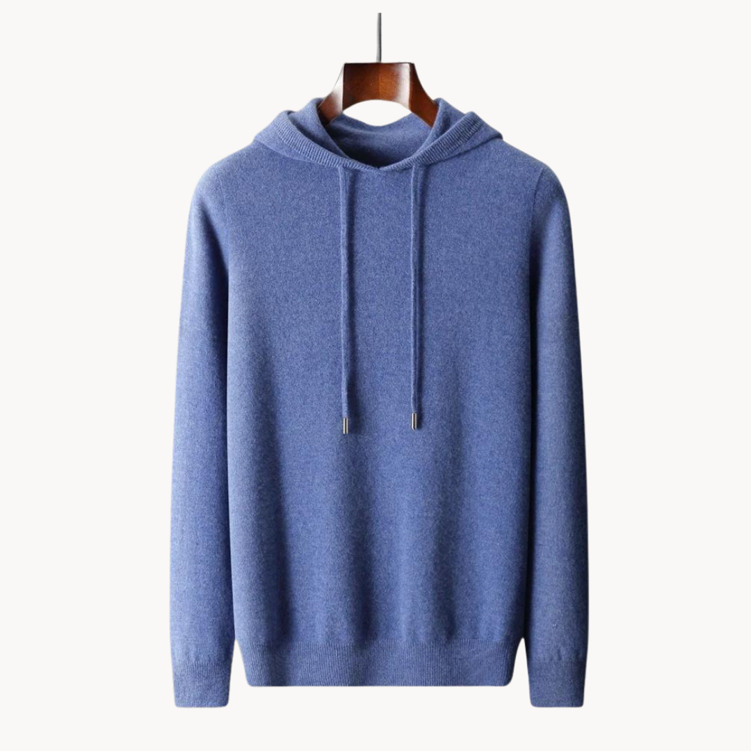 R&B | Merino Strick Kapuzenpullover