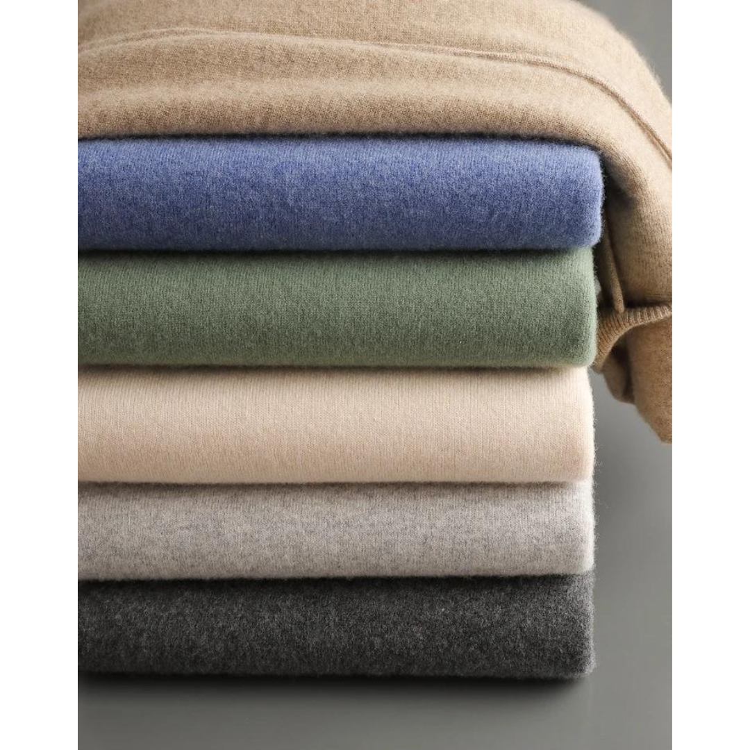 R&B | Merino Strick Kapuzenpullover