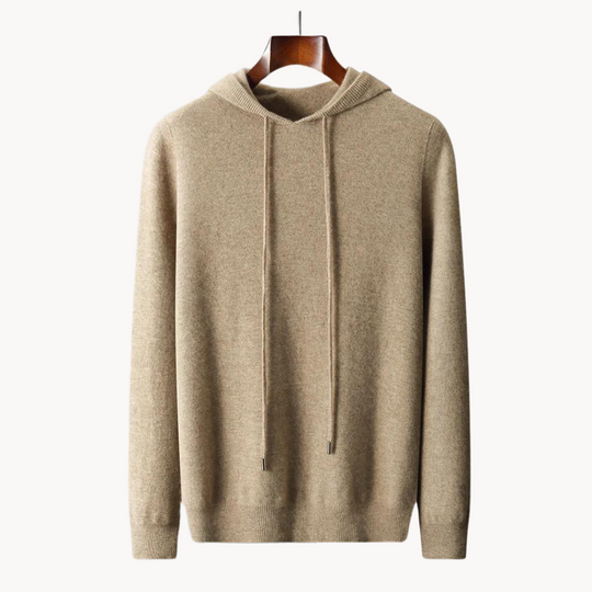 R&B | Merino Strick Kapuzenpullover