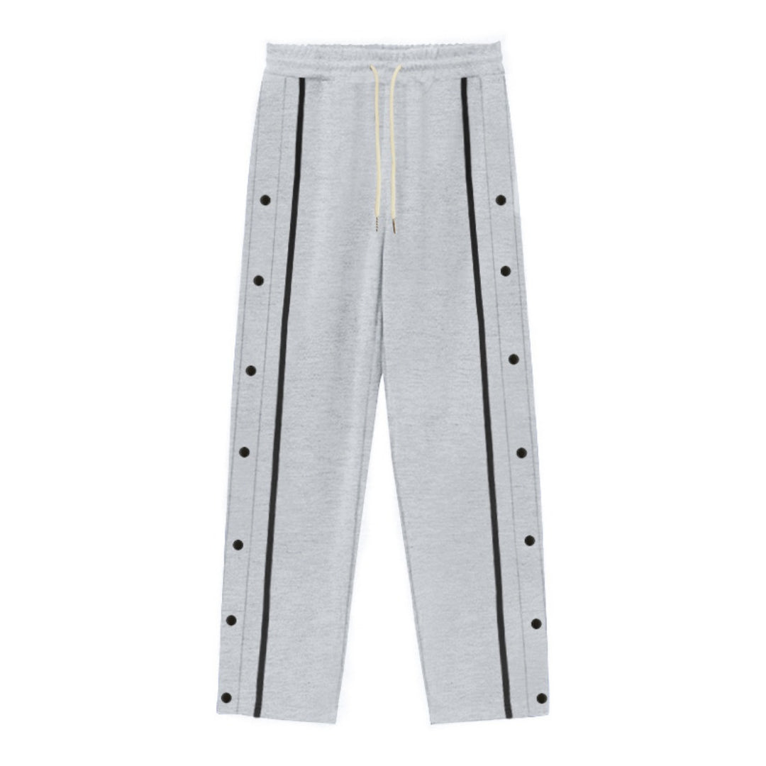R&B | Gerade Sporthose mit Knöpfen