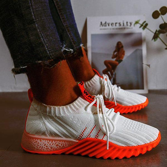 Atmungsaktive lässige Mesh-Sneakers R&B