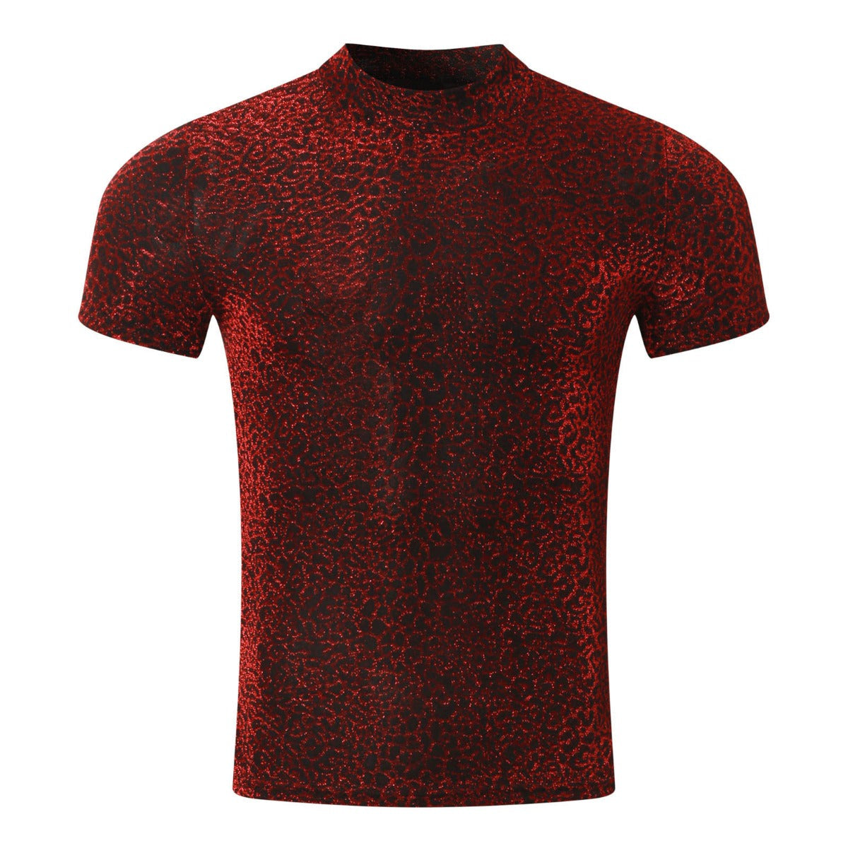 R&B | Enges Rollkragen-Stretch-T-Shirt