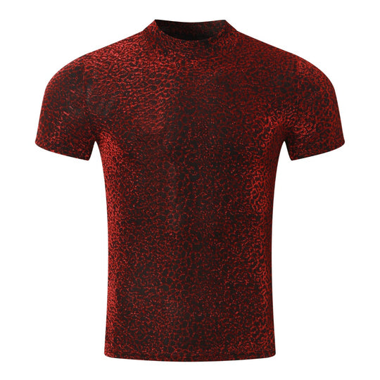 R&B | Enges Rollkragen-Stretch-T-Shirt