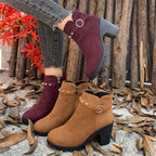 Zeitlose Damenstiefeletten aus hochwertigem Material R&B R&B
