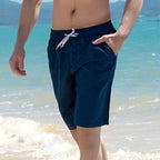 R&B | Schnell trocknende einfarbige Strandhosen-Shorts