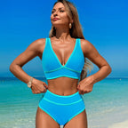 R&B | Pull-Edge-Sport-Split-Badeanzug