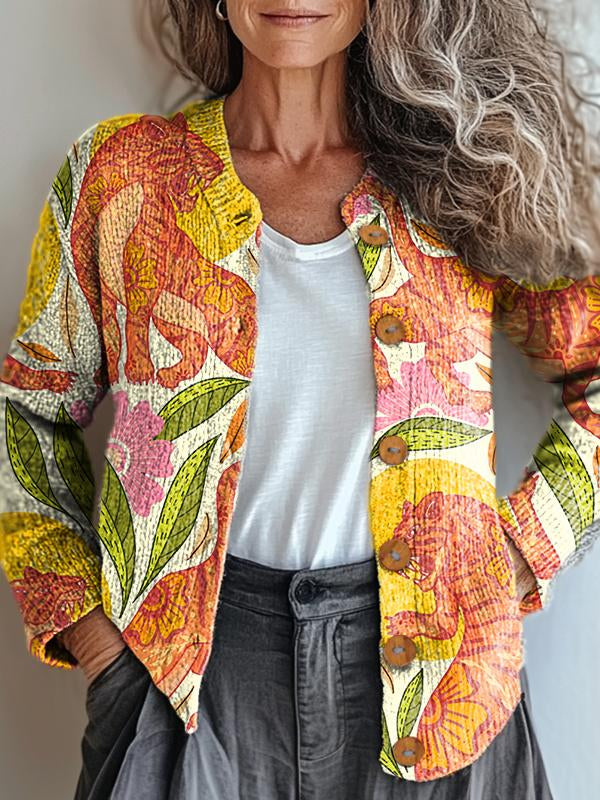 R&B | Tropenmusterjacke