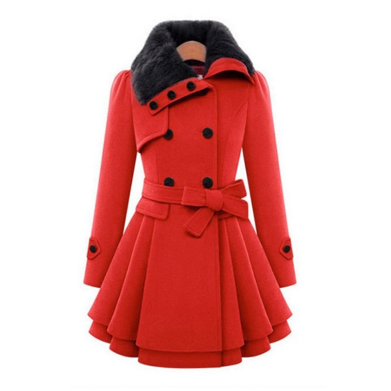 R&B | Damenmantel Mode Winter Schick und Bequem