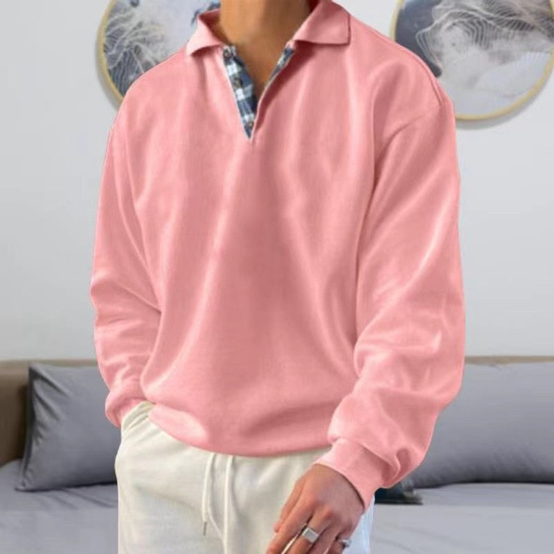 R&B | Leichter Herren-Sommersweater mit lockerer Passform