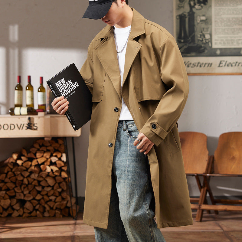 R&B | Trenchcoat - Verstellbare Passform - Modernes Langdesign