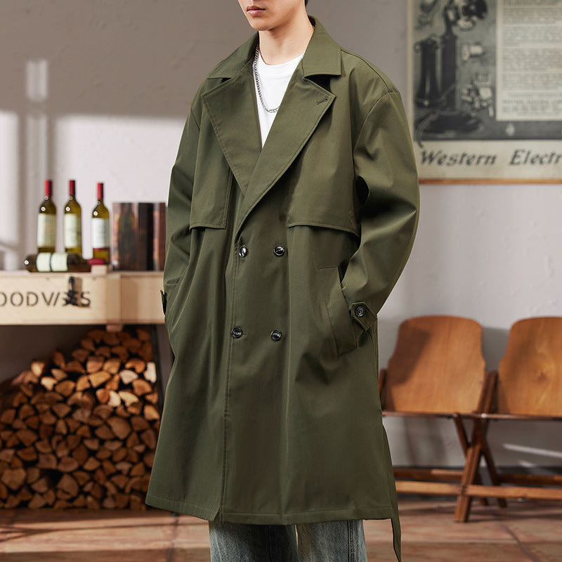 R&B | Trenchcoat - Verstellbare Passform - Modernes Langdesign