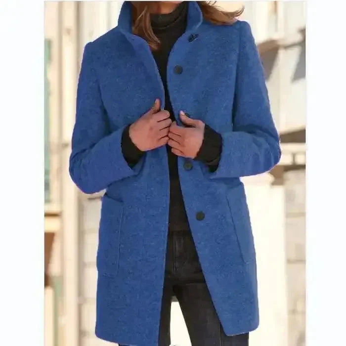 R&B | Eleganter einreihiger Damen-Trenchcoat