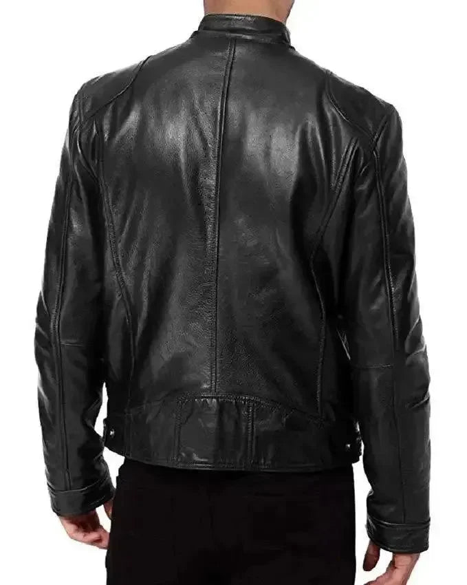 R&B | Elegante Slim Fit Herren Lederjacke