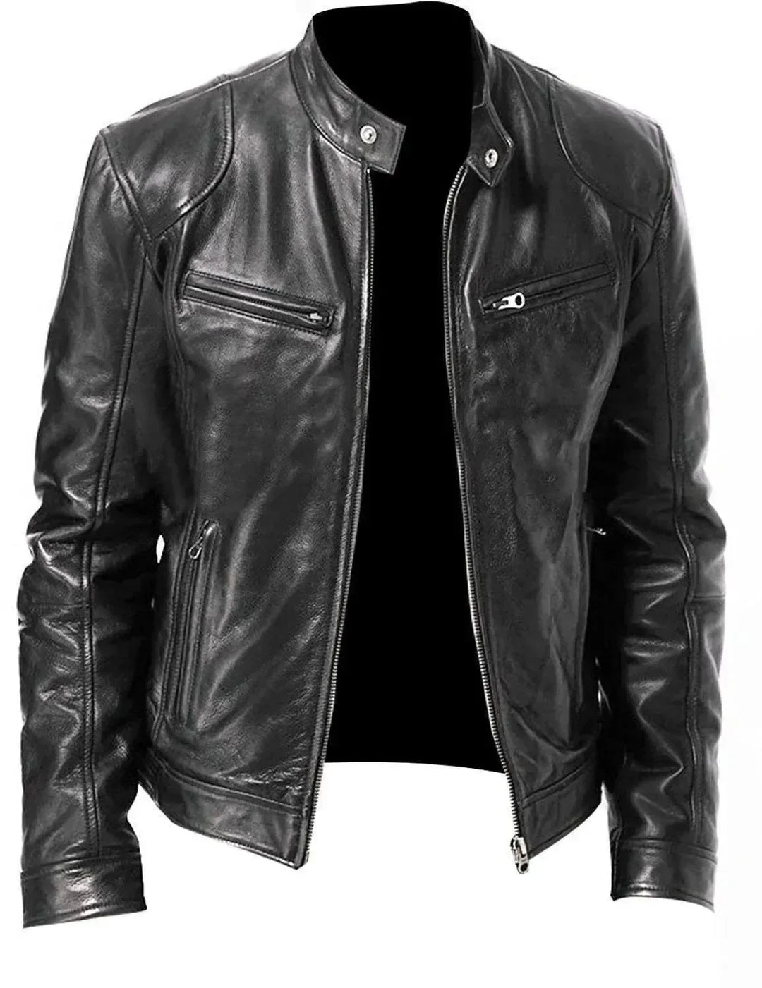 R&B | Elegante Slim Fit Herren Lederjacke
