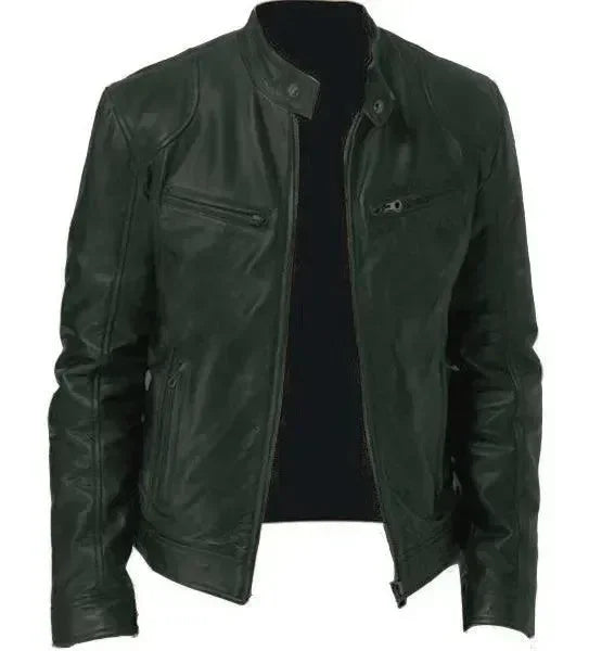 R&B | Elegante Slim Fit Herren Lederjacke