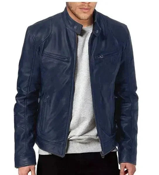 R&B | Elegante Slim Fit Herren Lederjacke