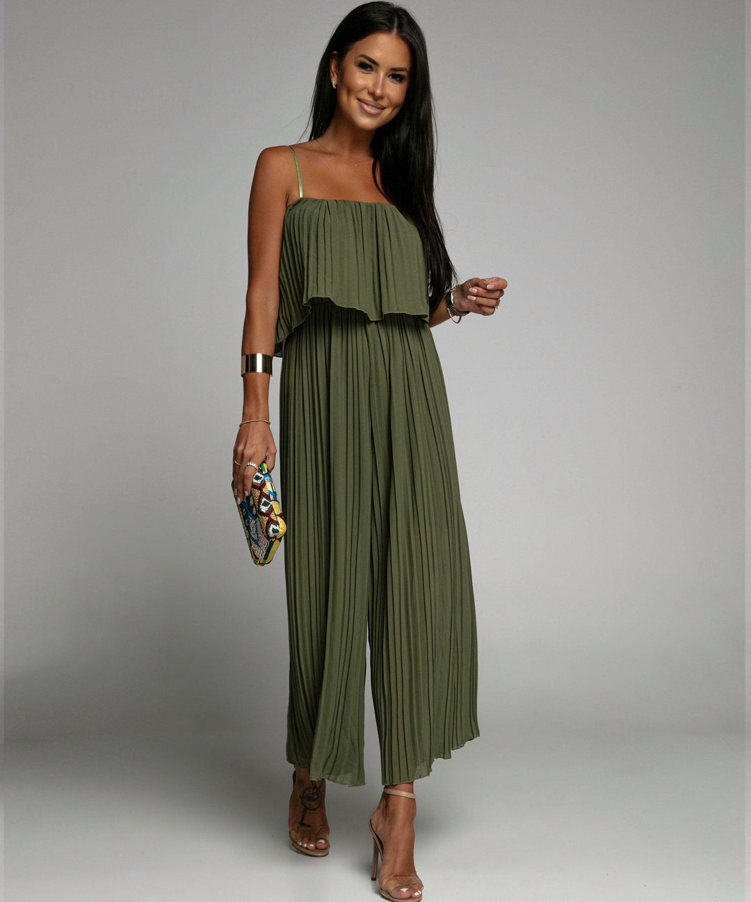 R&B | Eleganter Plissees Einteiler
