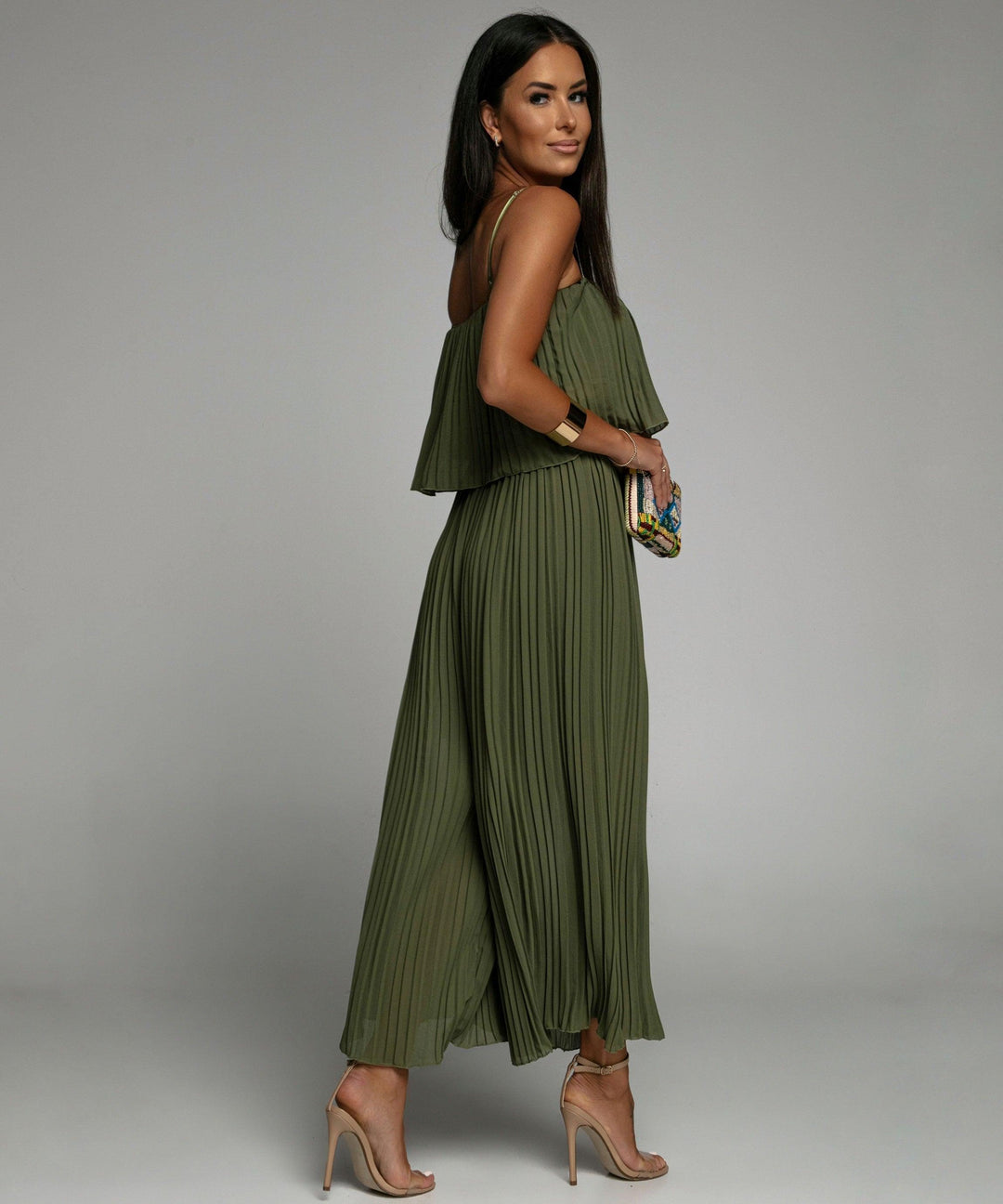 R&B | Eleganter Plissees Einteiler