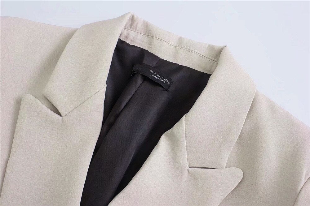 R&B | Trendiger Damenblazer mit Taschen