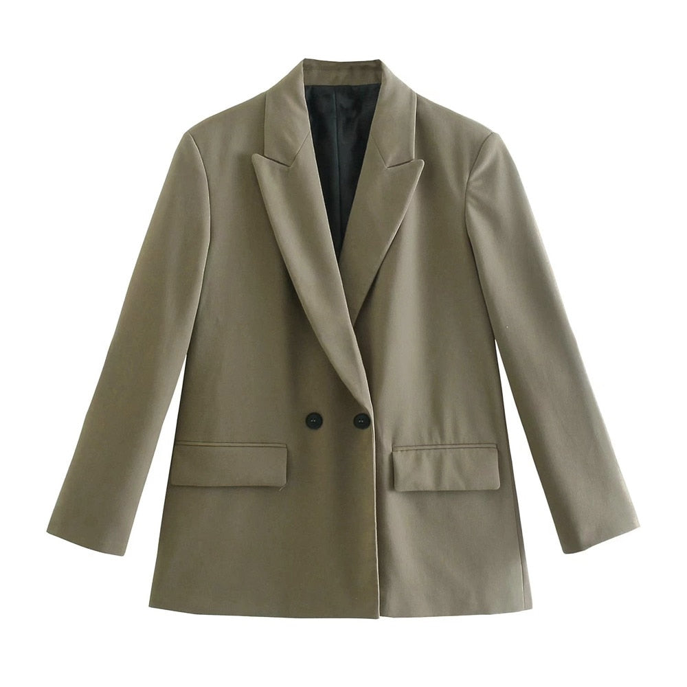 R&B | Trendiger Damenblazer mit Taschen