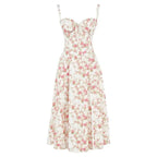 R&B | Sommerliches Midi Kleid mit Trägern & Schlitz Luftig, Elegant & Perfekt für Warme Tage