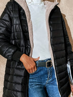 R&B | Fleece Gefütterte Jacke mit Reißverschluss