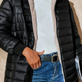 R&B | Fleece Gefütterte Jacke mit Reißverschluss