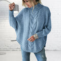 R&B | Langer Grober Strick Damenpullover