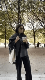 R&B | Elegante Cape Jacke Zeitloser Stil und Vielseitige Eleganz