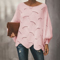 R&B | Pullover - Damen Herbst Lockere Strickpullover
