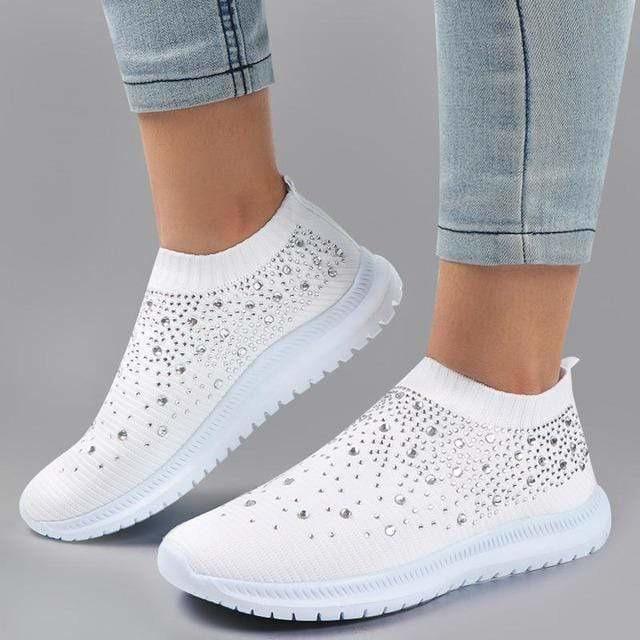 Lässige Flache Sneakers R&B