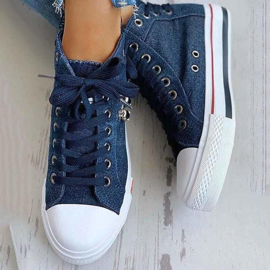 Lässige Denim-Schuhe R&B