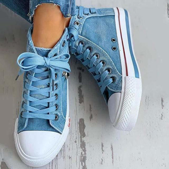 Lässige Denim-Schuhe R&B