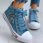Lässige Denim-Schuhe R&B