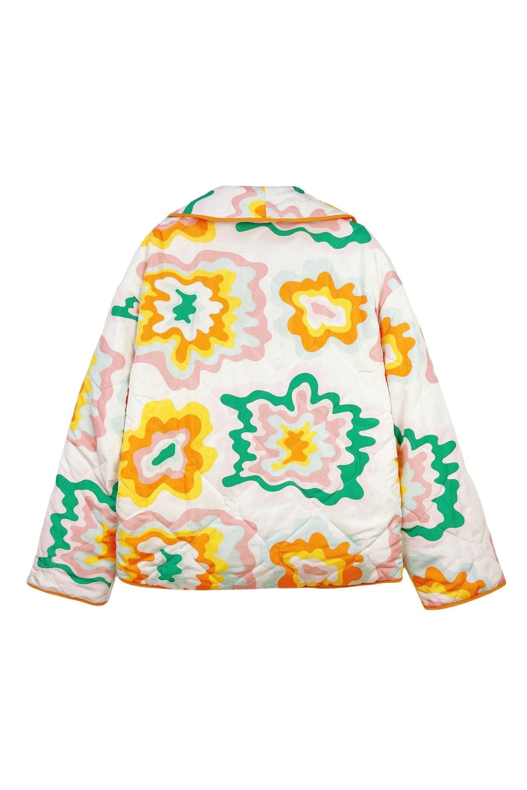 R&B | Bedruckte Steppjacke