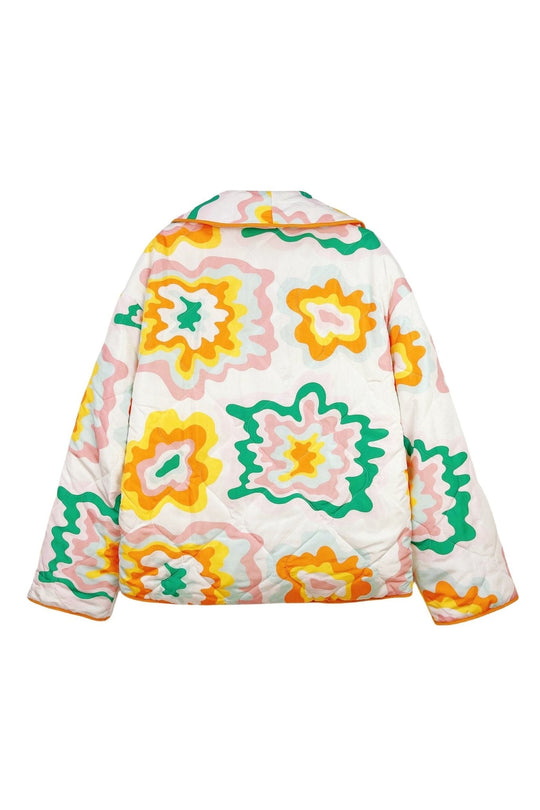 R&B | Bedruckte Steppjacke