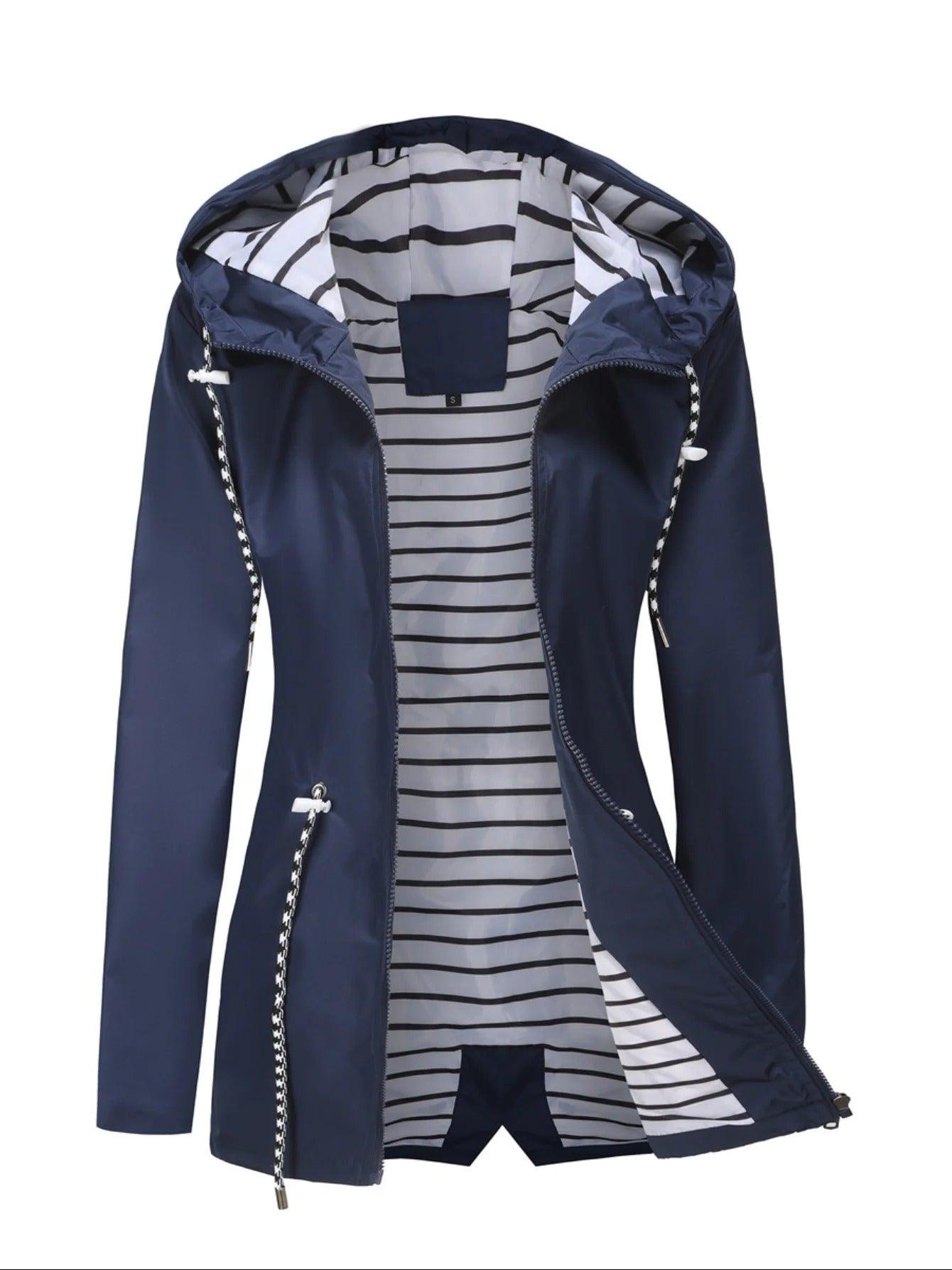 R&B | Wasserdichte Lange Jacke für Alle Jahreszeiten