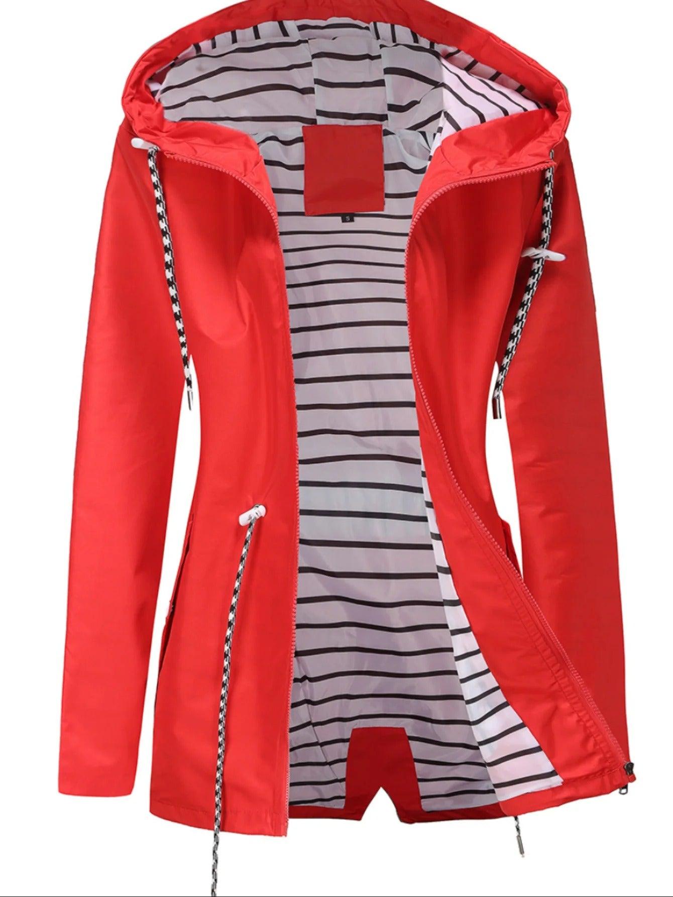 R&B | Wasserdichte Lange Jacke für Alle Jahreszeiten