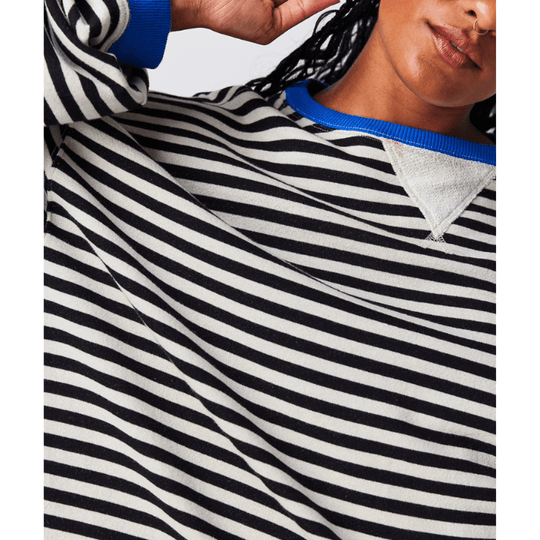 R&B | Relaxed Striped Women’S Sweatshirt