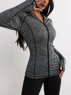 R&B | Sportjacke mit Kapuze und Streifendetail