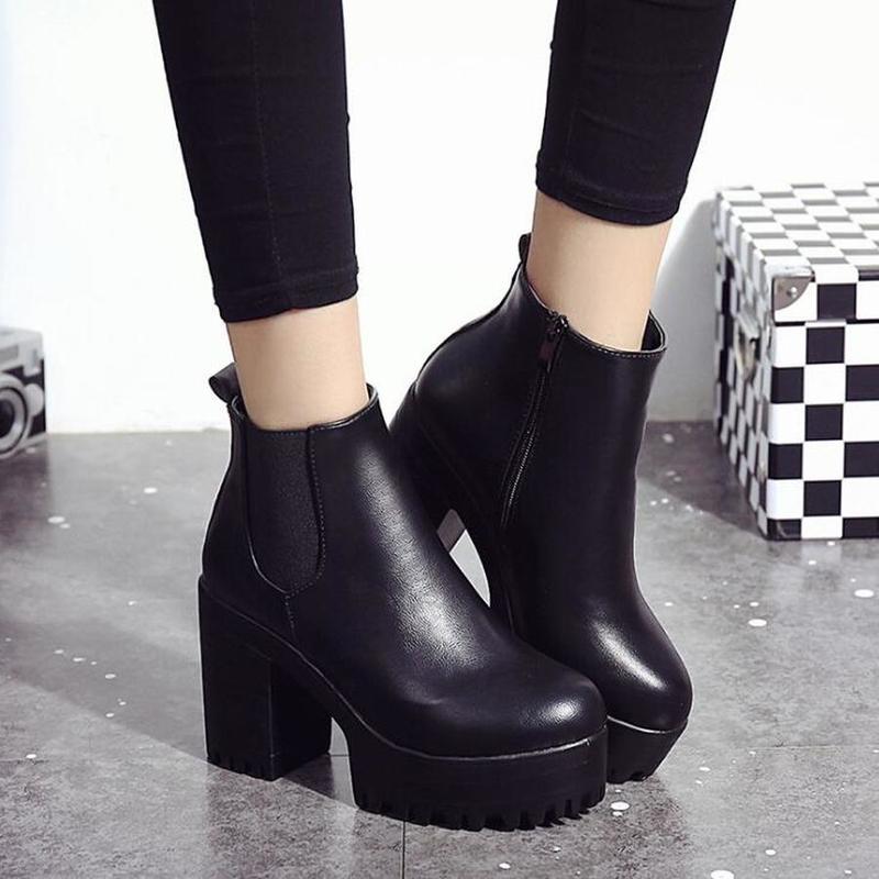Eefje Stiefel | Stiefel mit robuster Plattform R&B