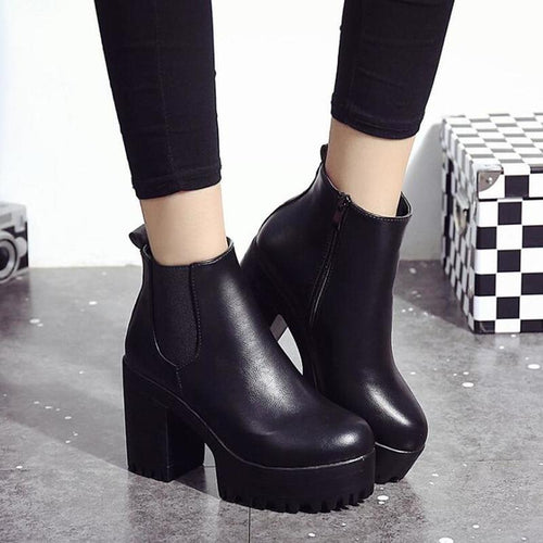 Eefje Stiefel | Stiefel mit robuster Plattform R&B