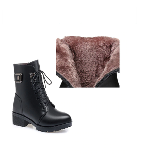Stilvolle Damenstiefel | Warm und mit Wolle gefüttert R&B