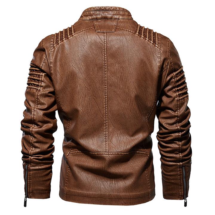 R&B | Outdoor-Lederjacke - Stil, Schutz & Haltbarkeit