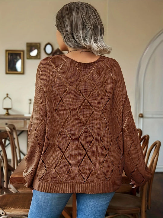 R&B | Euro Chic Gemütlicher Strickpullover