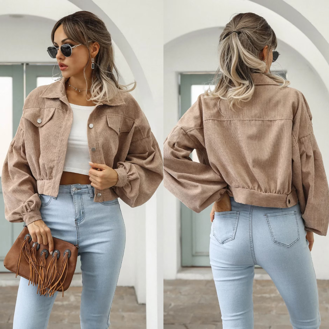 R&B | Cropped Bomberjacke - Lässig & Stilvoll